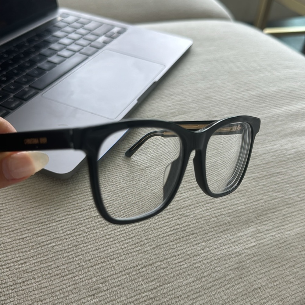 Dior black reading glasses frames - Picture 3 of 3